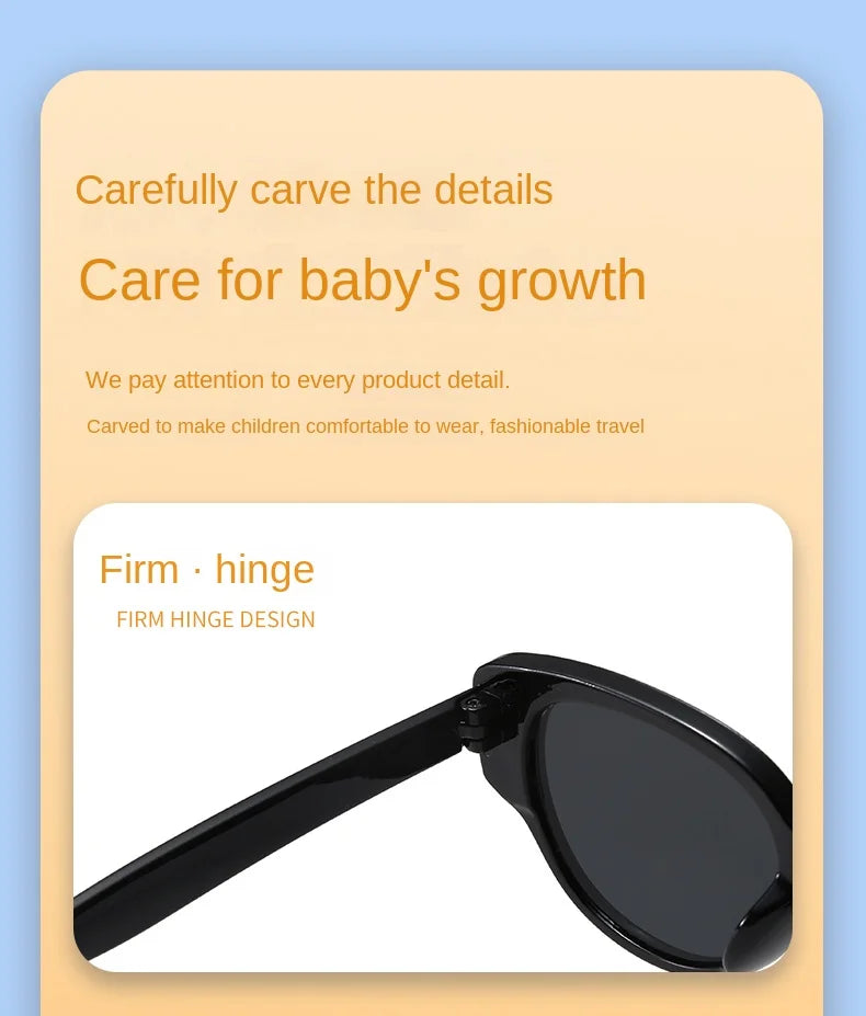 Fashion Children Cat's Eye Sunglasse Brand Designer Retro Boys Girls Eyeglasses Cute Baby Shade Eyewear Kids Sun Glasses UV400