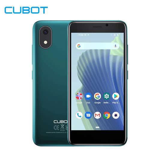 Cubot J20, 4-Inch Mini Screen Smartphone, Android 12, 2/3GB RAM, 16/32GB ROM, Dual SIM Dual 4G Celulares, 2350mAh Battery, GPS