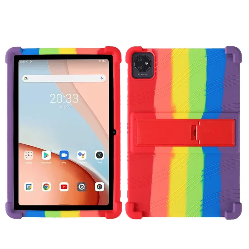 Case For Blackview Oscal Pad 50 wifi Tablet Safe Shockproof Silicone Stand Cover