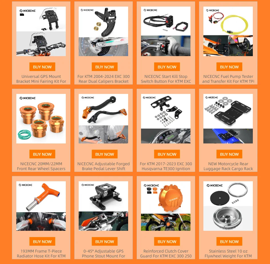 Universal GPS Mount Bracket Mini Fairing Kit For KTM EXC 300 Husaberg Husqvarna Honda Beta GasGas Yamaha Suzuki Kawasaki Sherco