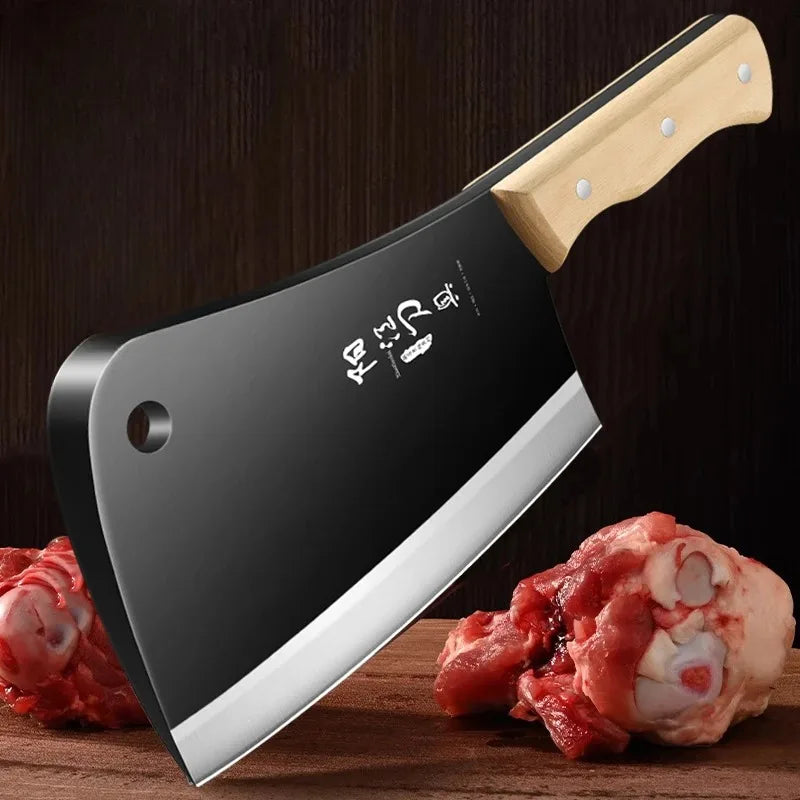 Household bone chopping knife, chopping knife, chopping knife, thickened and weighted, high hardness