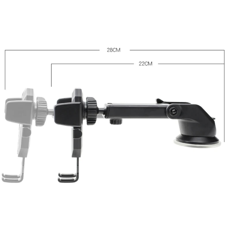 2024 Sucker Car Phone Holder Auto Mount Stand GPS Telefon Mobile Cell Support For IPhone 13 12 11 Pro Xiaomi Huawei Samsung