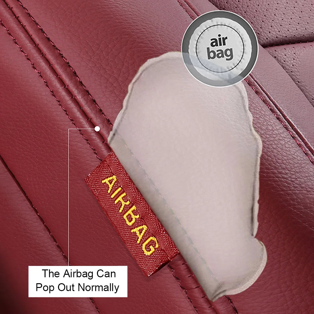 For Land Rover Range Rover Velar 2017 2018 2019 2020 Faux Leather Custom Car Seat Covers Full Set Interior Protector Accessories