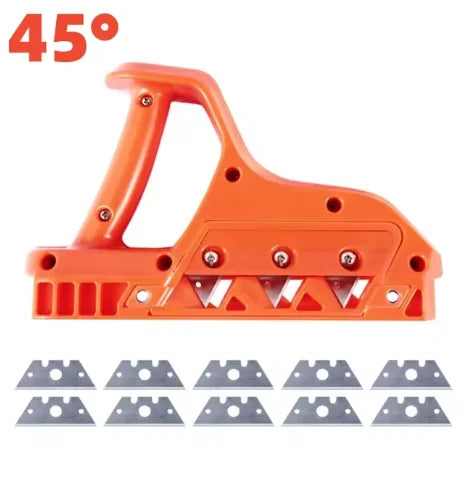 Plasterboard Quick Cutter, Gypsum Board Hand Plane, Drywall Edge Chamfer, Woodworking Cutting Tool, 45 °, 60 ° Trimmer Hand Tool