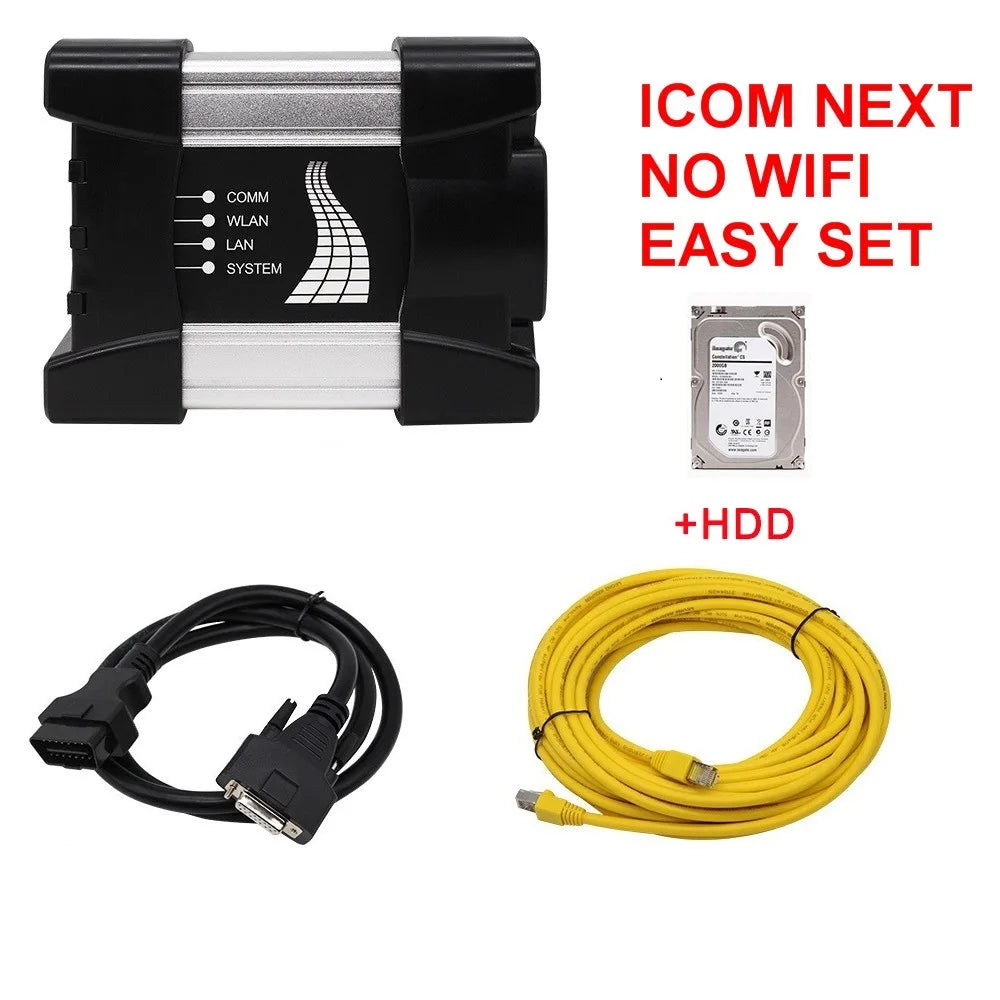 For BMW Firmware V156 ICOM NEXT Scanner Car Programming Tool For ICOM A2 Diagnostic Tool Support E F Series DOIP Repair Tool