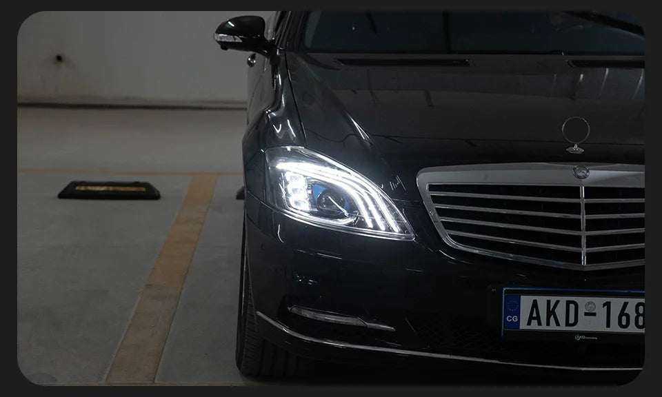 Car Lights for W221 2006-2013 S Class LED Auto Headlight Assembly Upgrade W222 Maybach Style Design Signal Lamp Accessories