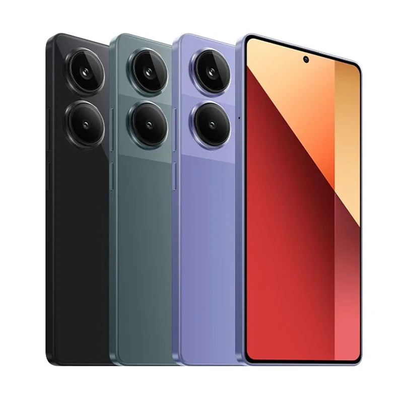 Global Version Xiaomi Redmi Note 13 Pro 4G Smartphone MTK Helio G99-Ultra 6.67" AMOLED Display 67W Turbo Charge with 5000mAh