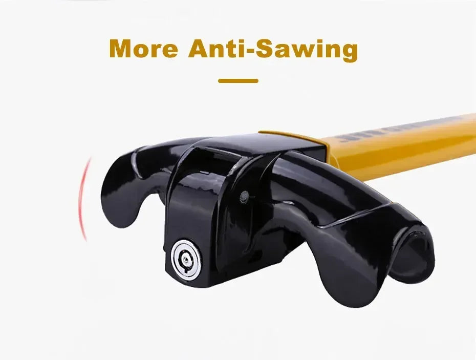 Universal Car Steering Wheel Lock Anti-theft Car Rotary Steering Wheel Lock Enhance Security for Car Van Heavy Duty