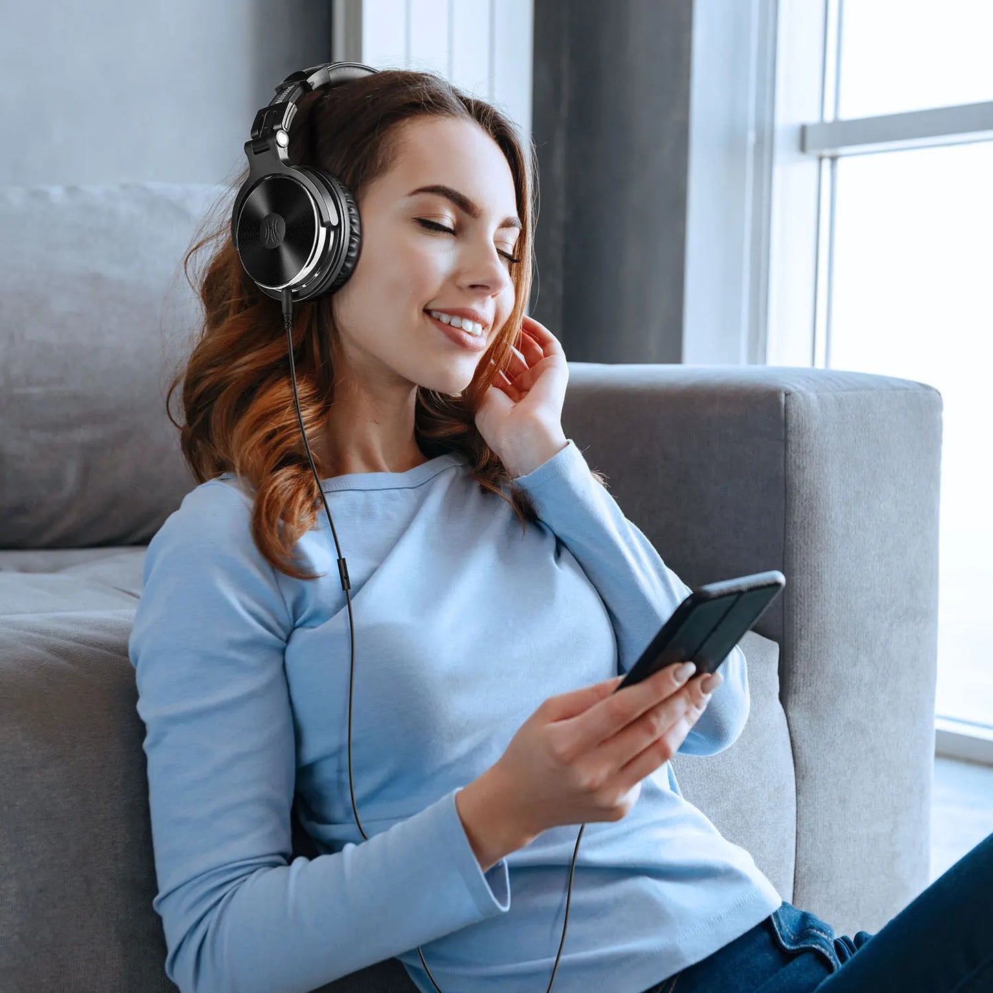 Oneodio Pro 10 Over Ear Headphones Hifi Studio DJ Headphone Wired Monitor Music Headset Earphone With Mic For Phone Computer PC