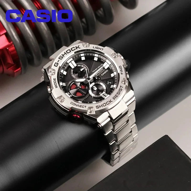 Casio GST-B100 G-SHOCK Series Luxury Men's Watch Stars Same Trend Multi Dial Multifunctional Bluetooth Connection Sports Watch