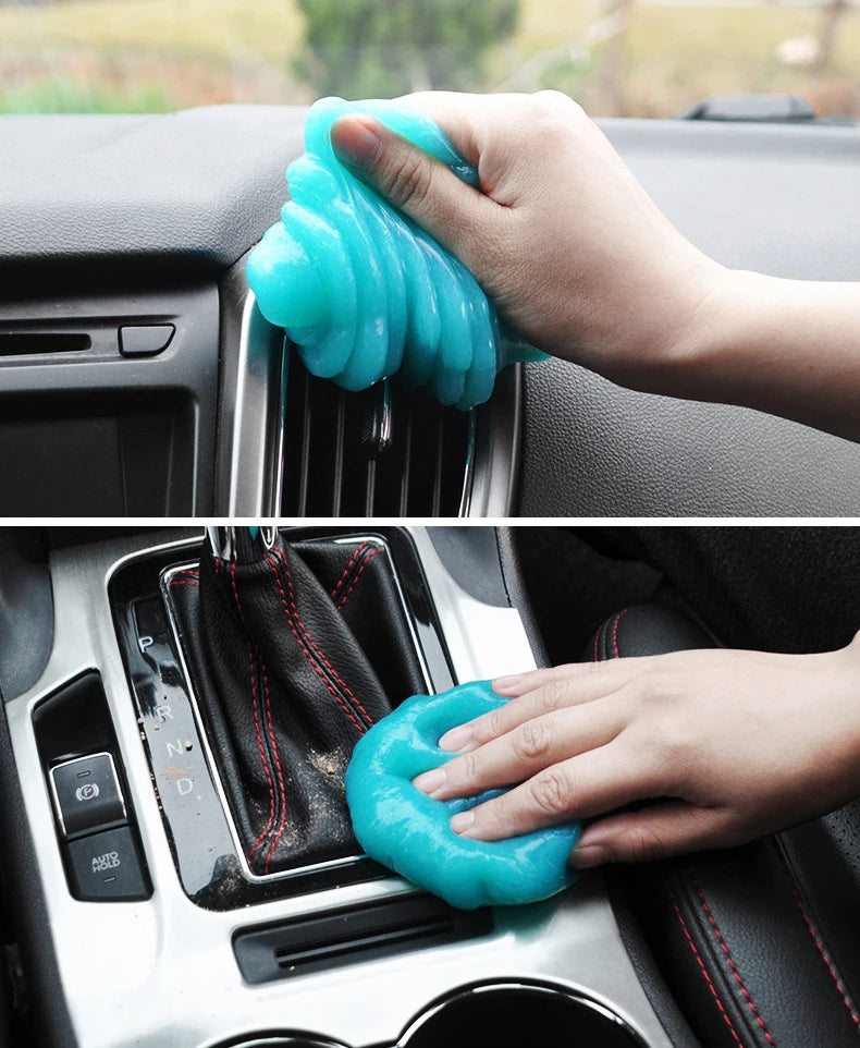 Multifunction Car Cleaning Gel Dust Cleaner Car Interior Cleaning Gel Slime Air Vent Outlet Dashboard Laptop Cleaning Magic Mud