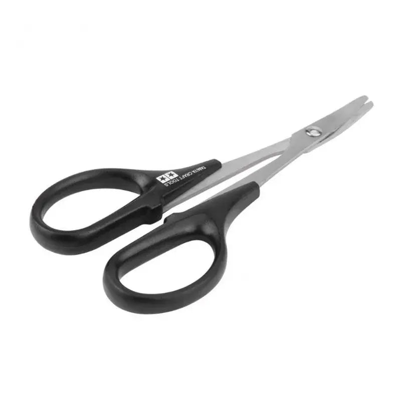 TAMIYA Metal Hard Stainless Steel RC Car Scissor Toll 74005 For RC Vehicle Boat Body Shell Bodyshell Curved Scissors RC Tool