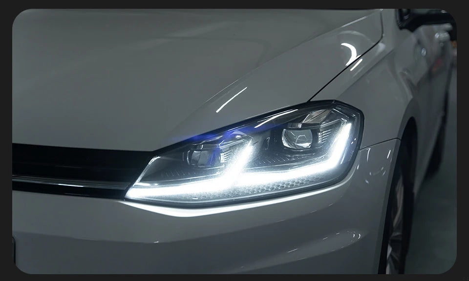 Headlights For VW Golf 7 MK7.5 Gti LED 2013-2020 Golf 7.5 Head Lamp Car Styling DRL Signal Projector Lens Auto Accessories Front
