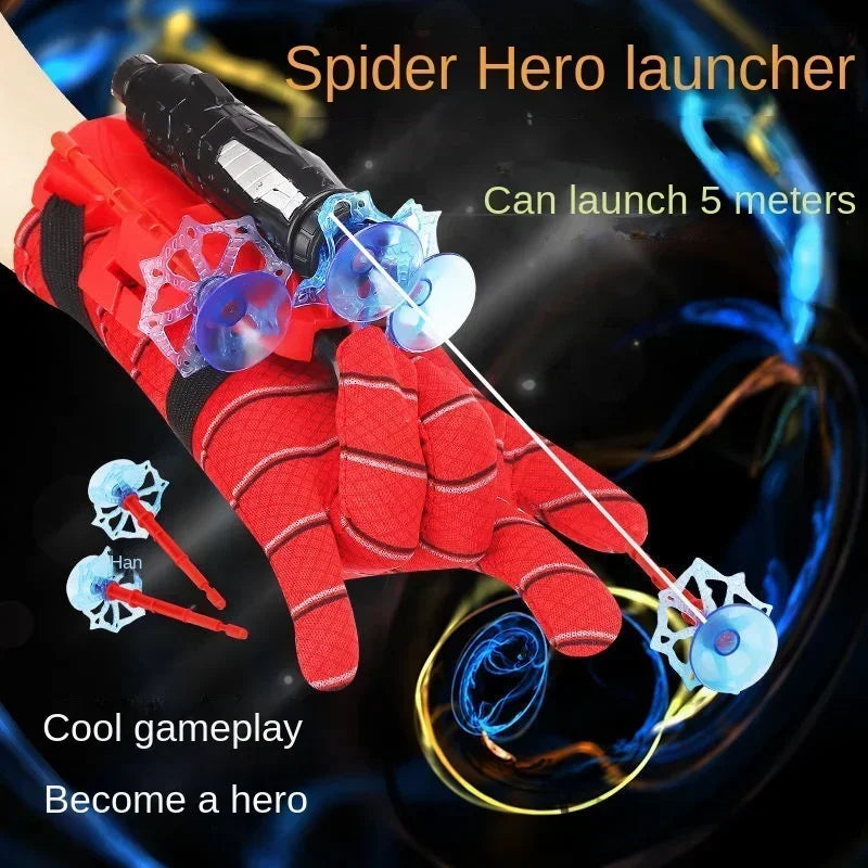New Cosplay Spider Figure Web Shooters Toys Wrist Launcher Device  Accessories Props Spider-Line Toys Gifts