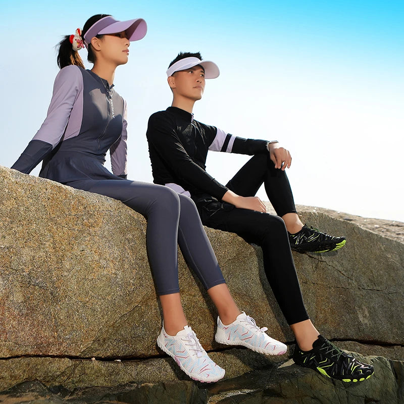 MAIJION Swimming Aqua Shoes Beach Wading Sneakers Water Sports Shoes Quick Dry Wading Shoes Breathable Fishing Surfing Footwear