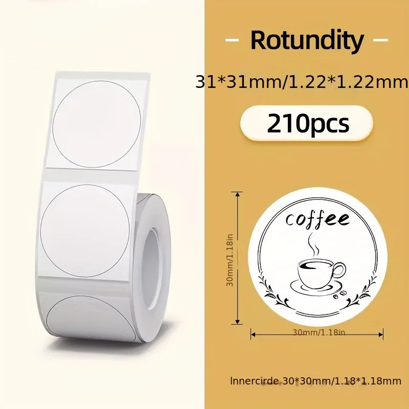 D100 thermal label printer, desktop label printer, wireless compatible with mobile phones and computers, suitable for shipping