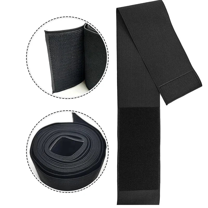 YBFDO Women Waist Trimmer Wrap Bandage Belt Waist Trainer Shaperwear Tummy Control Slimming Fat Burning Fitness Body Shaper