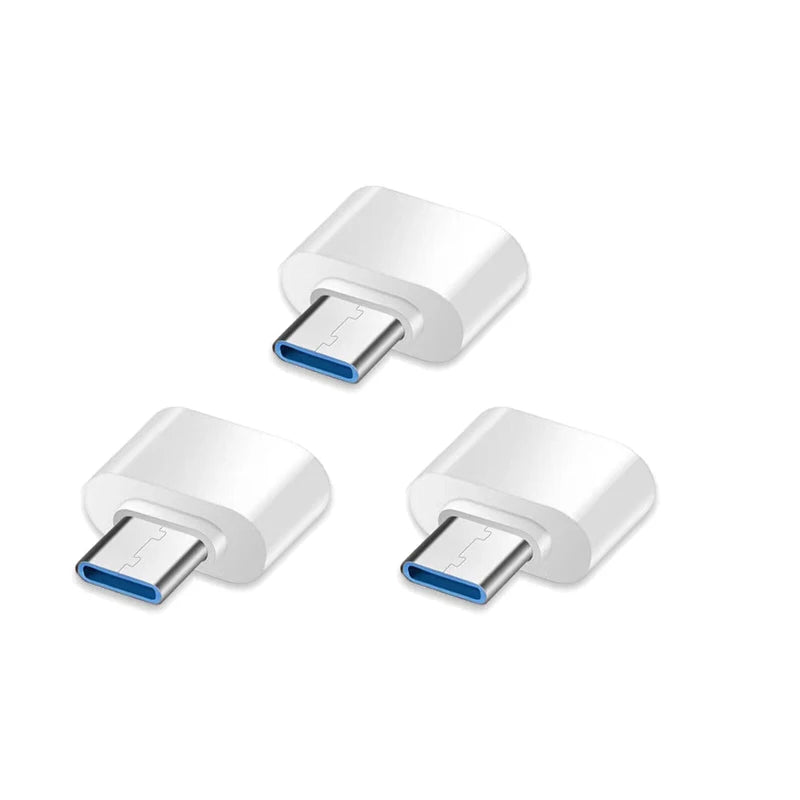 Type C to USB Adapter 3.0 USB-C 3.1 Male OTG A Female Data Connector For MacBook Pro iPad Mini 6/Pro MacBook Air Type C Devices