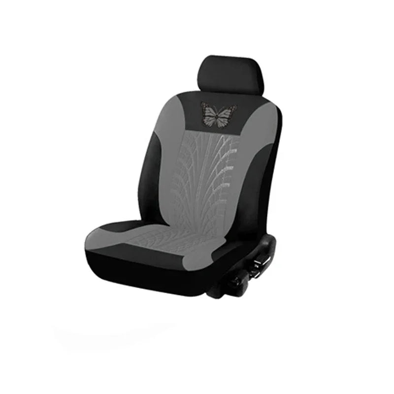 Butterfly Glamour Car Seat Cover Set Premium Bronzing 9-Piece Universal Fit for 5 Seats Fashionable Design Durable Comfortable