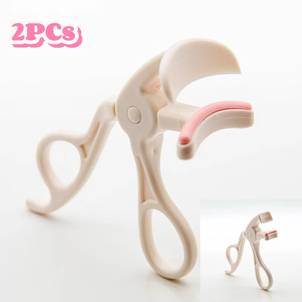 2 Style Eyelash Curler,Achieve Perfect Curls in 5 Seconds - Quick Natural Curling for Long Lasting  Makeup Tools Lash Curler
