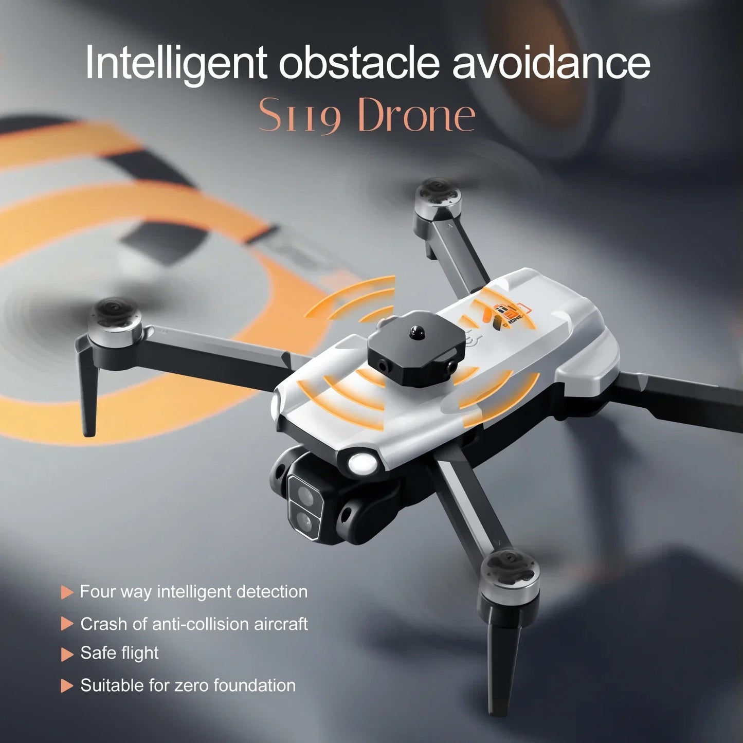 New S119 MAX 5G GPS Drone 8K Professinal HD Camera Wide Angle Optical Flow 360 °Obstacle Avoidance WIFI Brushless RC Quadcopter