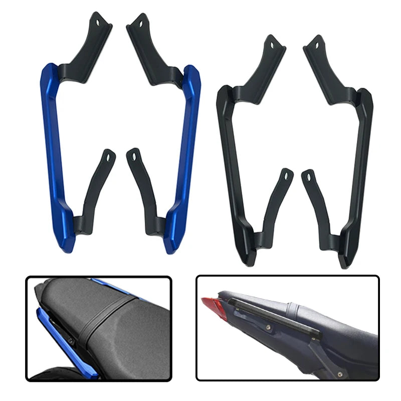 2023 Motorcycle Rear Grab Bars Rear Seat Pillion Passenger Grab Rail Handle Fit For YAMAHA MT09 MT-09 MT 09 FZ09 FZ-09 2021 2022