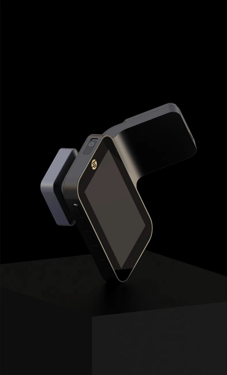 HP Car Recorder 2K 1440P Car Camera HD Night Vision Parking Monitoring Car WiFi Car DVR Video Loop Recording