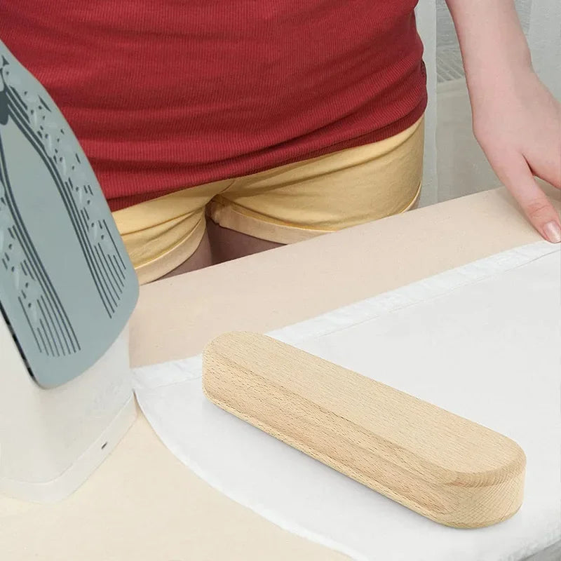 Household Sewing Seam Roller Push Cloth Wheel Solid Wood Cloth Wheel Press Bone Pen Quilting Tool Set Sewing Supplies