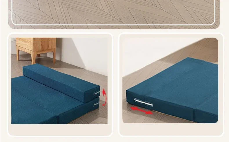 Home Lunch break folding mattress primary school students office floor paving car tatami sponge mat nap floor mat  foam mattress