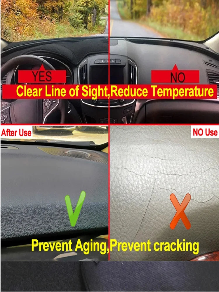 For Honda Freed GB5 GB6 GB7 GB8 2016-2021 Accessories Dashboard Cover Instrument Panel Dash Mat Dashmat Protective Pad