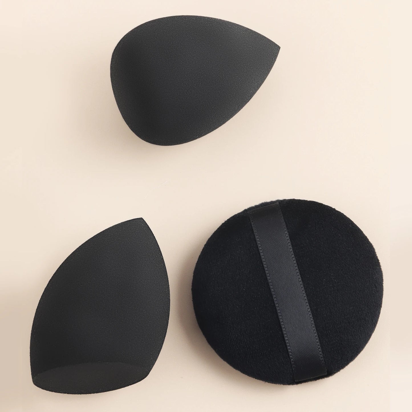 15pcs professional makeup brush set - classic everyday including 2pcs bevel and water drop beauty egg, 1 powder puff beauty tool