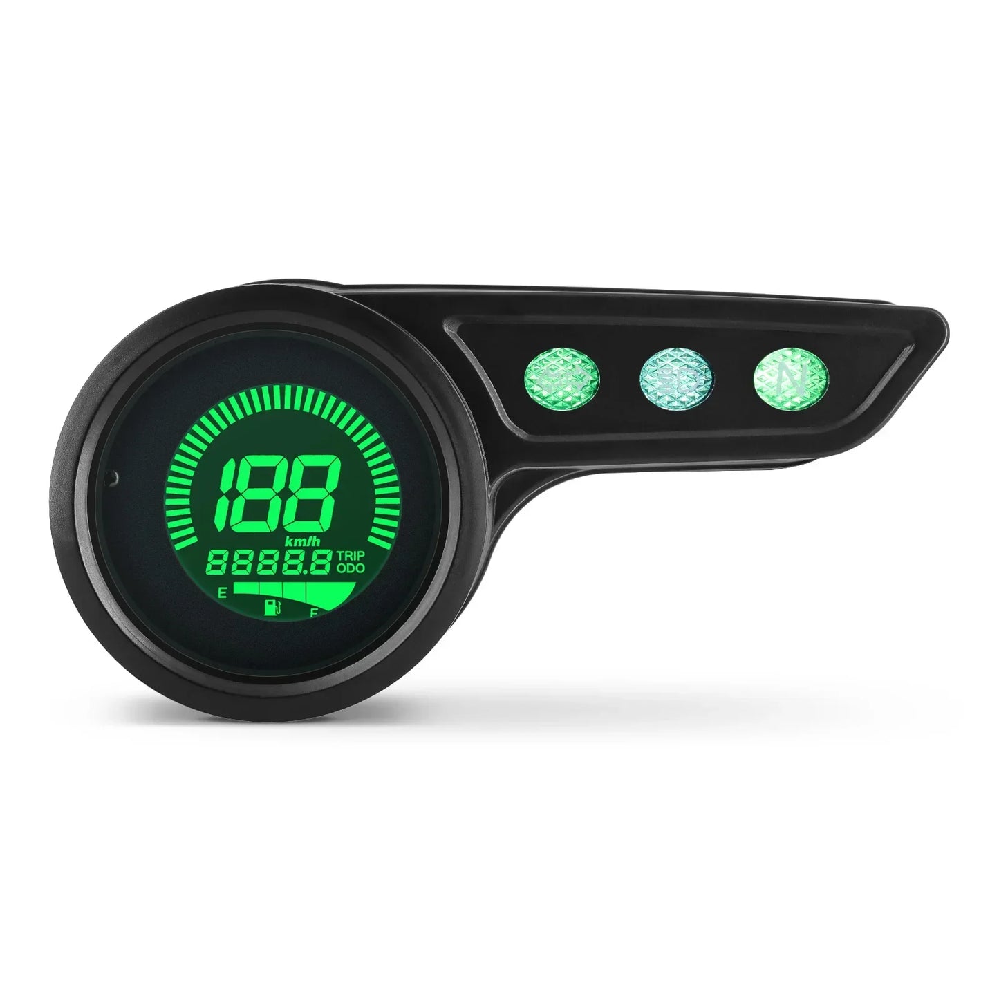 7 Color Backlight Universal Motorcycle Speedometer 12V Moto Dashboard Mileage TRIP KMH MPH Oil Level Gauge Tacho RPM Meter Tacho