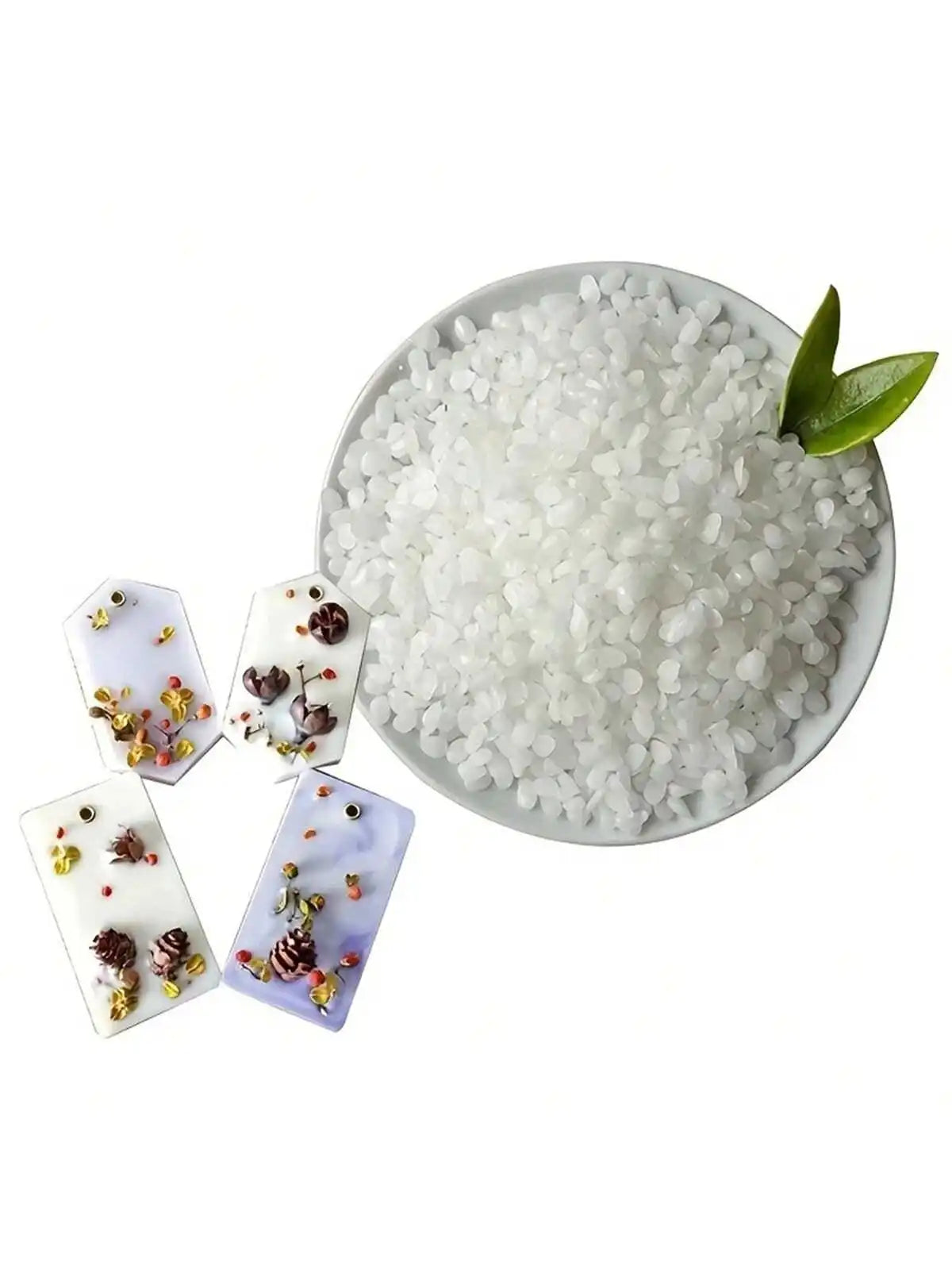 200g/500g Natural Soy Wax Granular Scented Candle Raw Material 100% No Additives for DIY Candle Making Supplies Candle Raw Mater
