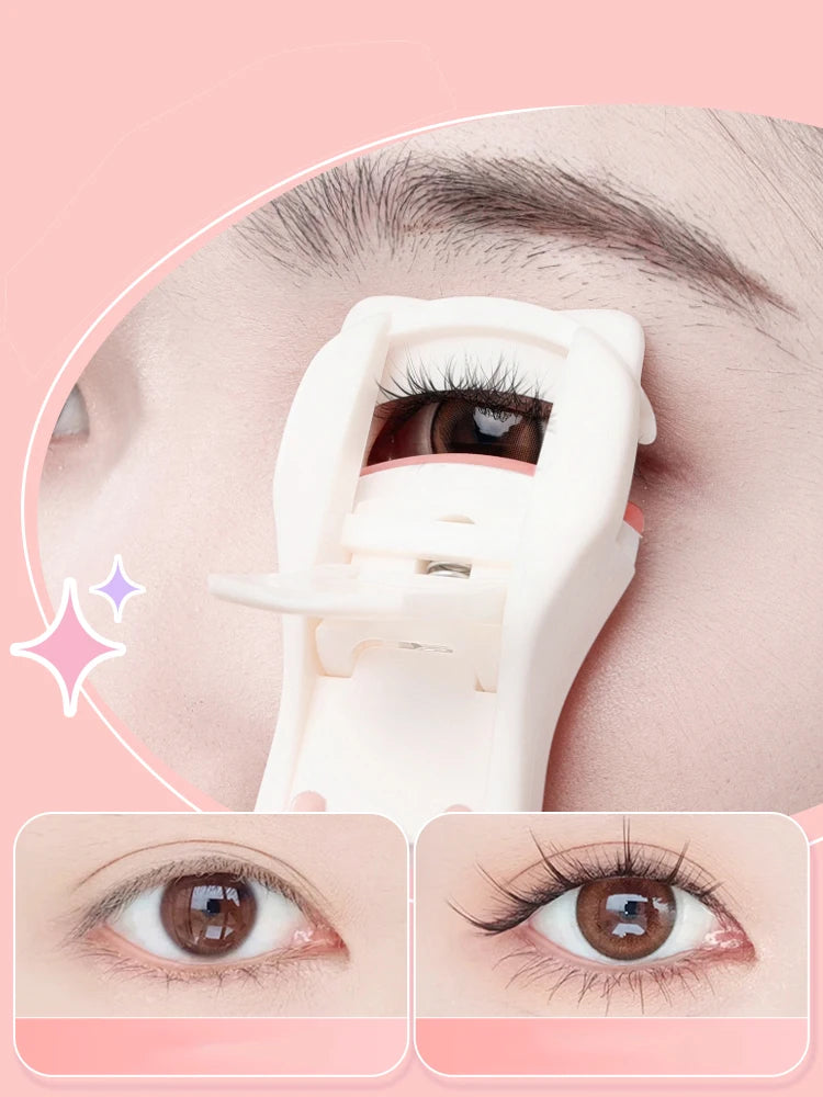 Eyelash Clip Cat Claw Eyelash Clip 1 Set Of Portable Cute Eyelash Clip Tool With Additional Silicone Pad Precision Eyelash Clip