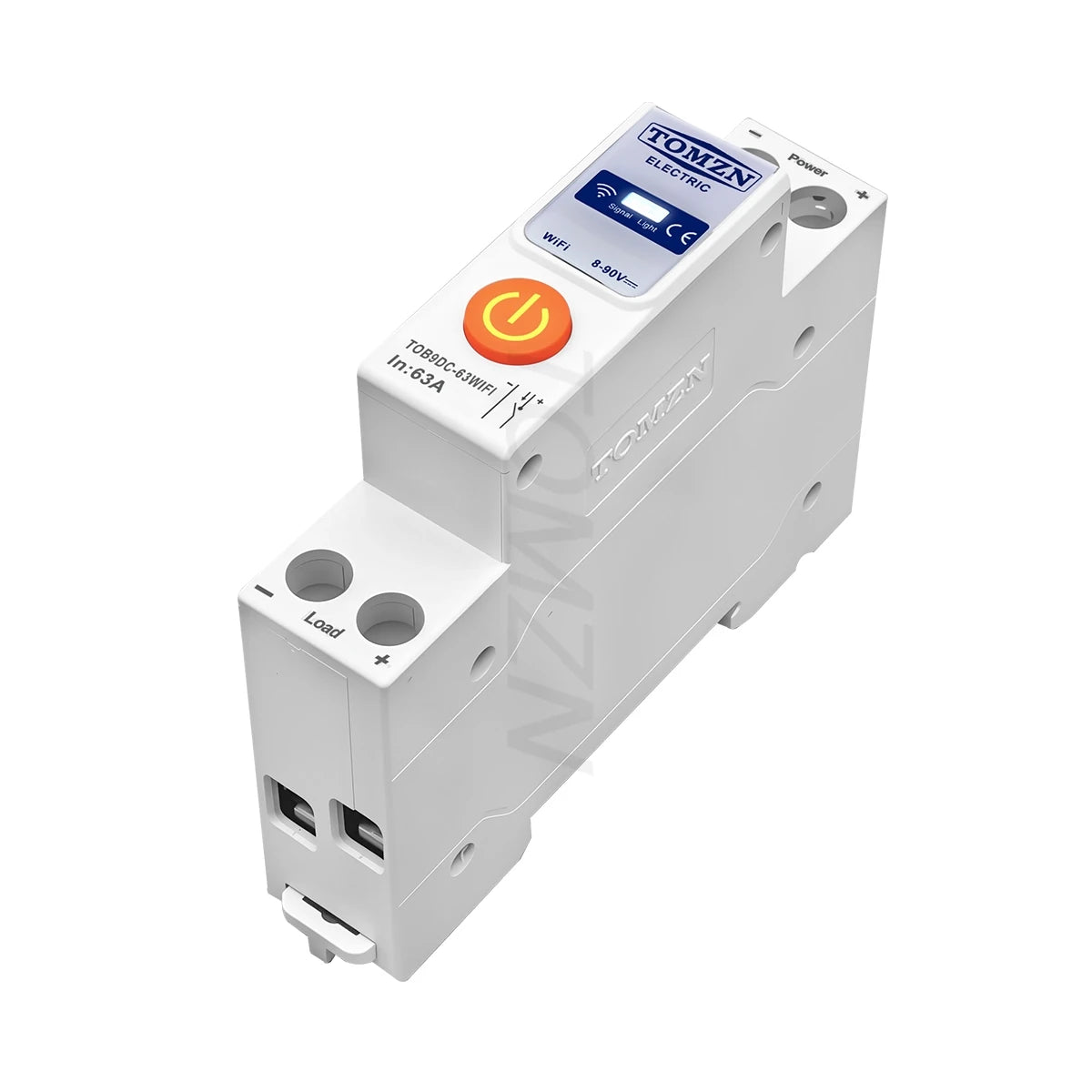 TUYA Smartlife 63A DC 8-90V WIFI Smart Switch Circuit Breaker Time Relay Status Switching Power Supply TOMZN