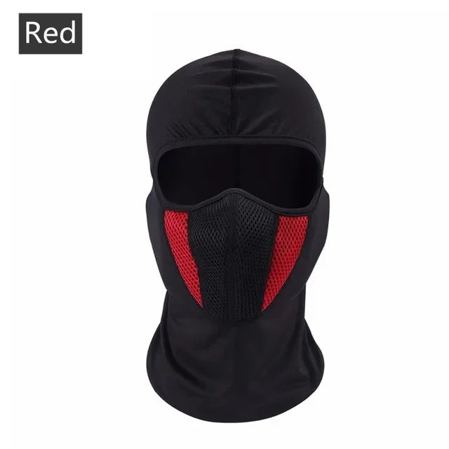 Motorcycle Full Face Mask Balaclava For Men & Women, Breathable Weather- Resistant Riding Sports Mask