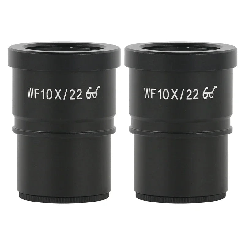 2PCS WF5X WF10X WF15X WF20X WF30X Wide Field Eyepiece For Binocular Trinocular Stereo Microscope 30MM Installation Interface