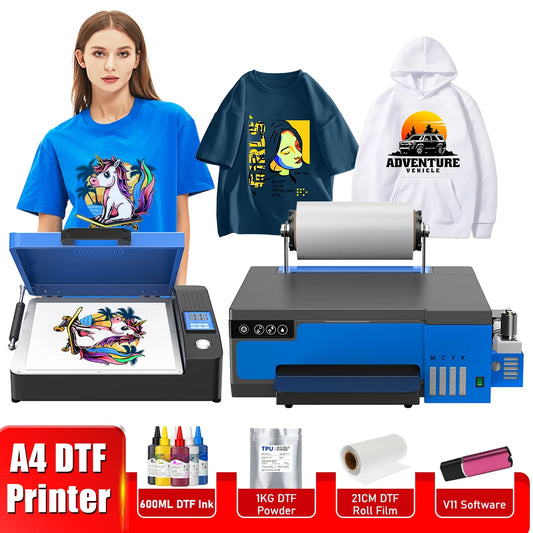 impresora dtf A3 A4 For Epson XP600 DTF Printer DTF transfer printer Directly To Film tshirt printing machine L8058 DTF Printer