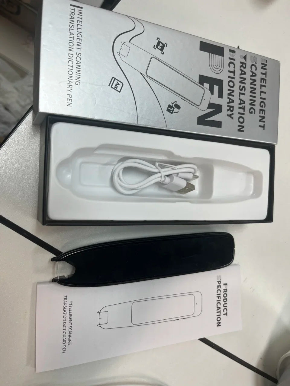 S65pro Dictionary Translation Pen Scan Reader Device Text Scanning Reading Translator WiFi/BT Connection Online Photo Translate