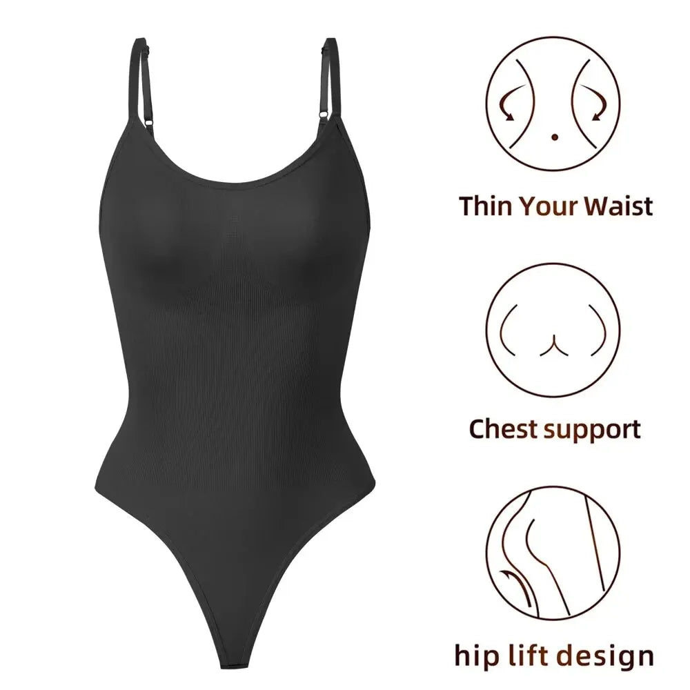 YBFDO Seamless Shapewear Bodysuit Women Tummy Control Full Body Shaper Fajas Waist Trainer Sexy Slimming Underwear Butt Lifter