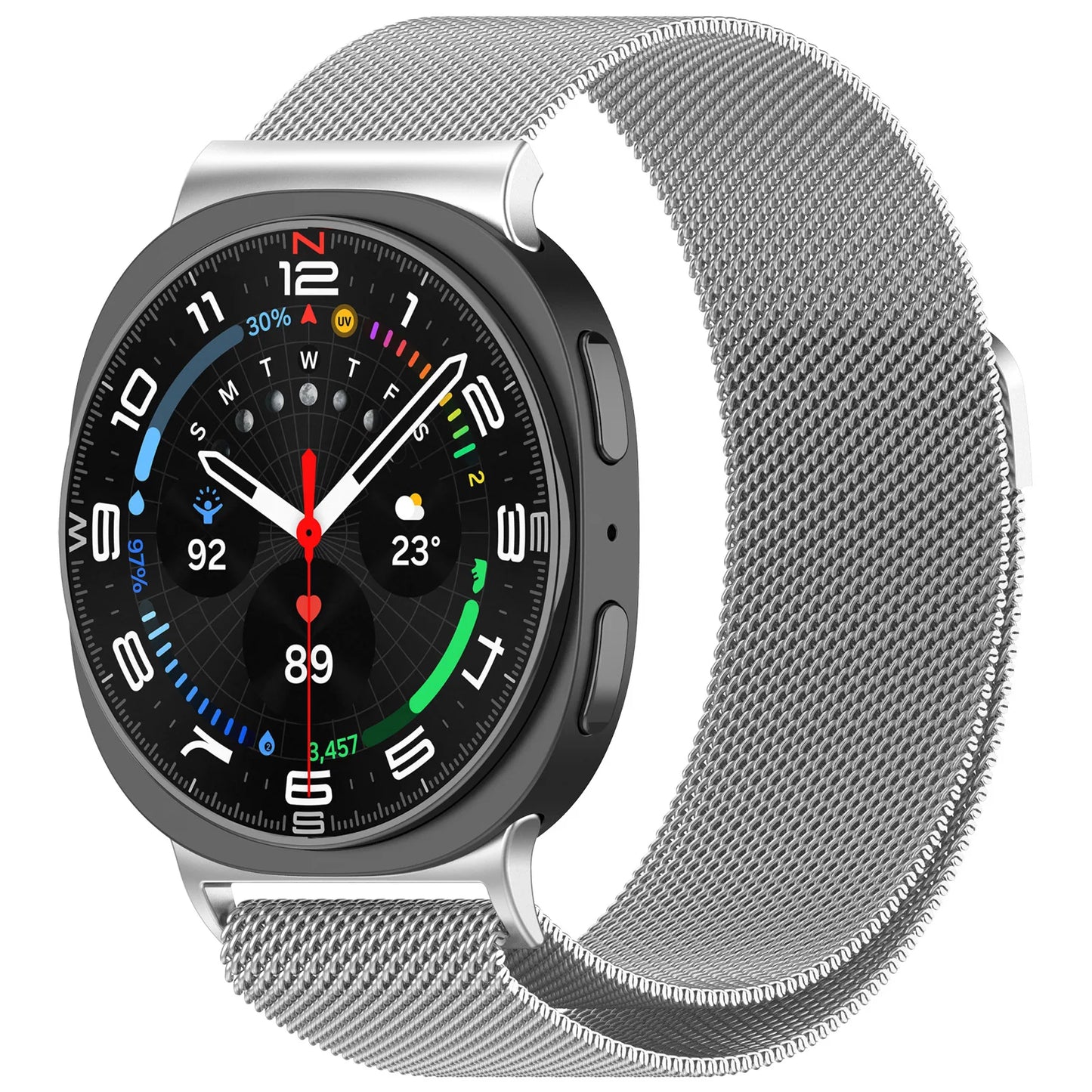 Milanese Stainless Steel band For Samsung Galaxy Watch 8 classic 46mm strap for correa Galaxy Watch 7 ultra 47mm 8 40/44mm bands