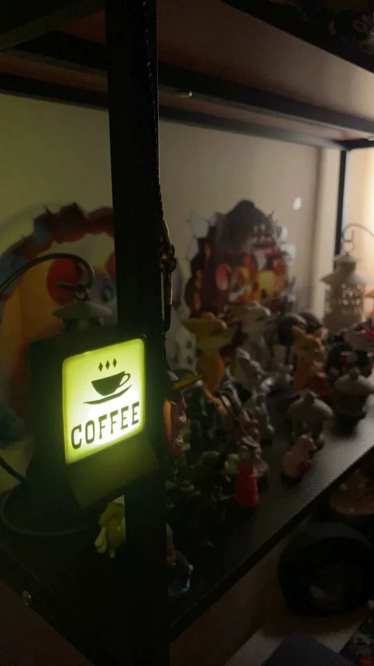 Coffee Shop Magnetic Fridge Stickers Creative Convenience Store Light Signs Home Decorative Ornaments 711 Luminous Light Boxes