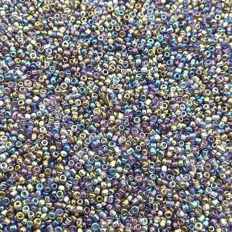 10g 2mm 3mm 4mm Czech Glass Seed Beads Small Round Loose  AB Color Bead for DIY Earrings Bracelet Jewelry Making Accessories