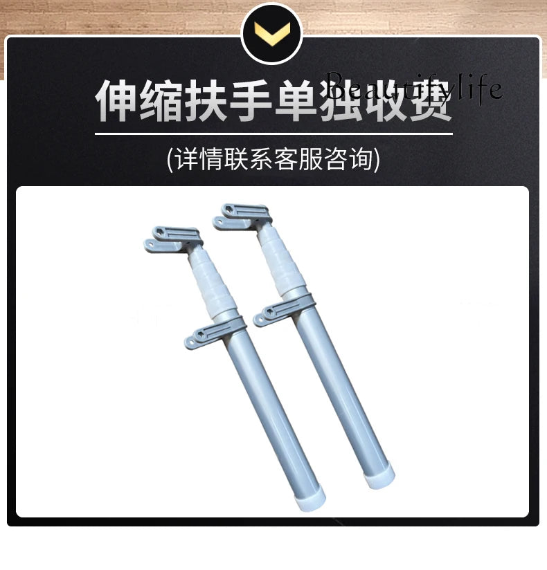 Thickened silent electric loft telescopic stairs, fully automatic, invisible indoor stretching folding ladder, villa elevator