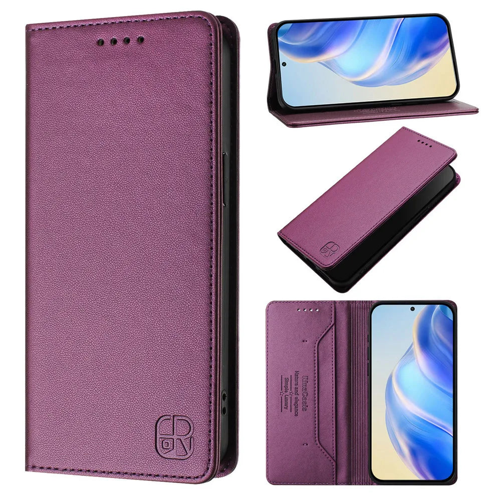 For Tecno Camon 50 Pro Anti-theft brush Magnetic Leather Wallet Case for Tecno Camon 50 Luxury Book Cover Camon 50 50Pro Etui
