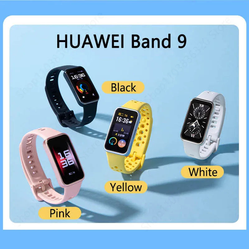2024 New Original HUAWEI Band 9 Smart bracelet 1.47'' AMOLED Screen Heart Rate 2 Weeks Battery Life Smartband