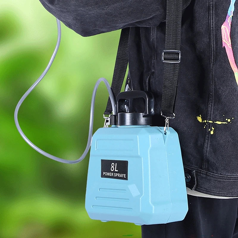 5L/8L Electric Sprayer Agricultural Disinfection Garden Spray Bottle Household Type-C Rechargeable Shoulder Electric Waterin Can