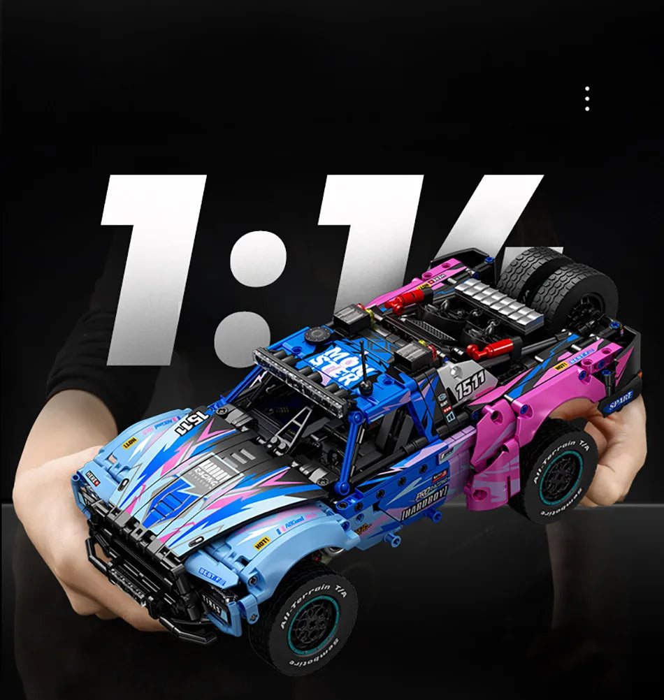 Technical Expert Off Road Sport Car Model Building Blocks City Mechanical Super Racing Vehicle Bricks Toys Children Gift 1341Pcs