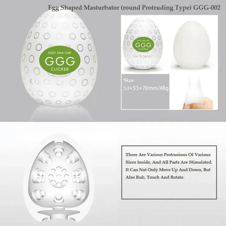 Male Masturbation Eggs Mini Penis Massager Blowjob Ghost Stimulating Stretchable Sex Portable Silicone Masturbator Toys for Men