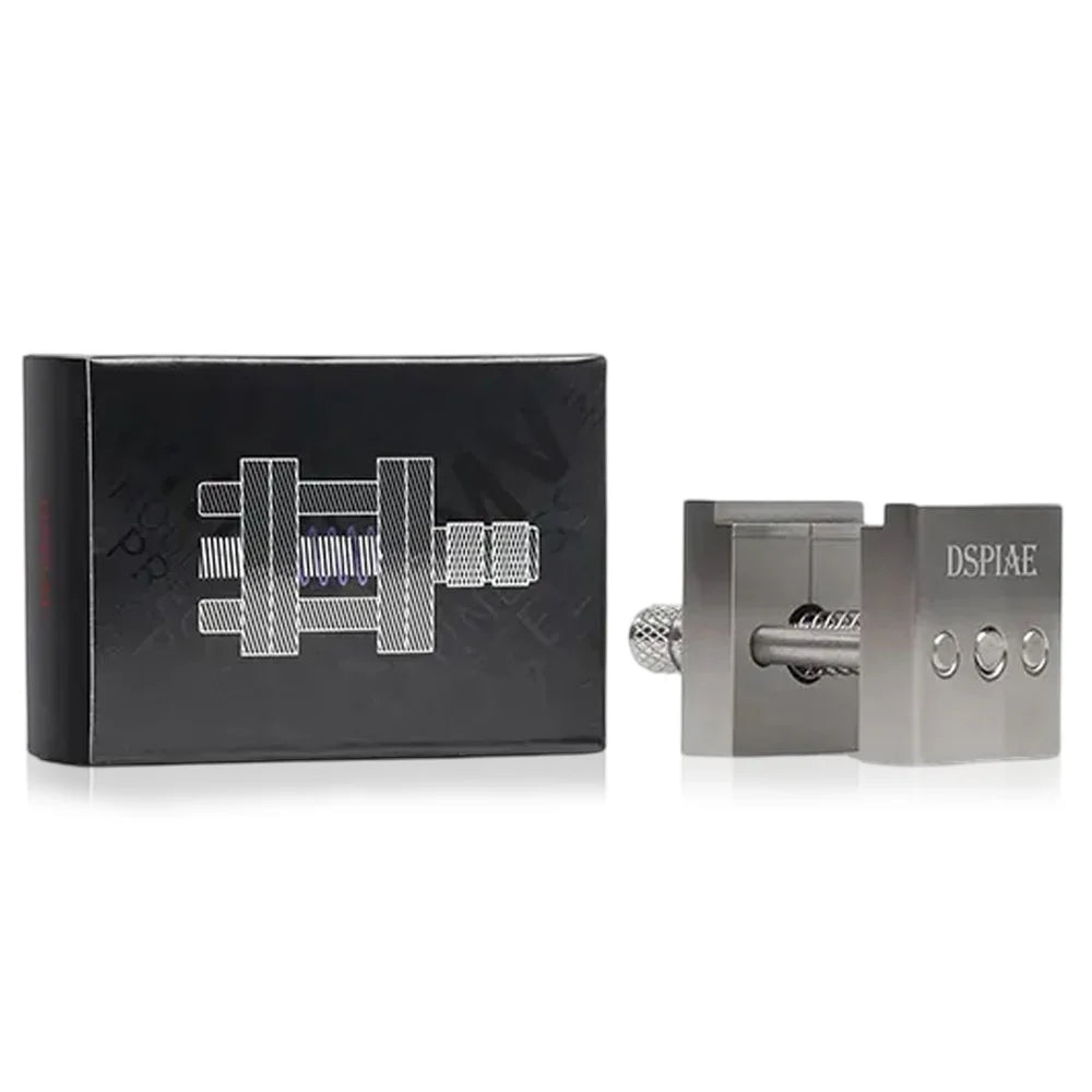 DSPIAE AT-MV Precision Mini Vise Stainless Steel Coloring Modification Jig Bench Vise Hobby DIY Tool for Home Improvement Crafts